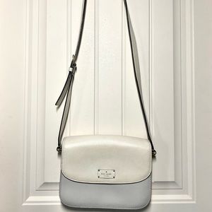 Kate Spade Structured Leather Crossbody Messenger